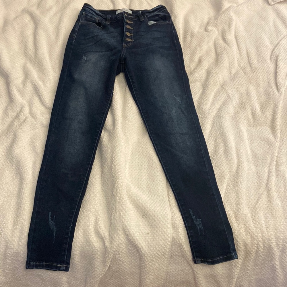 Kancan signature dark wash jeans